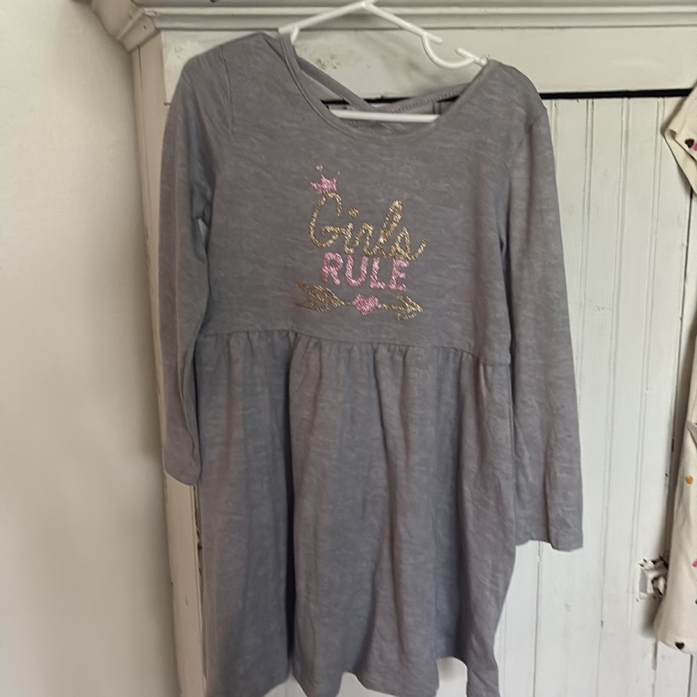 Lot of Little Girls Casual Dresses (Size 6/6x) - Picture 4 of 9